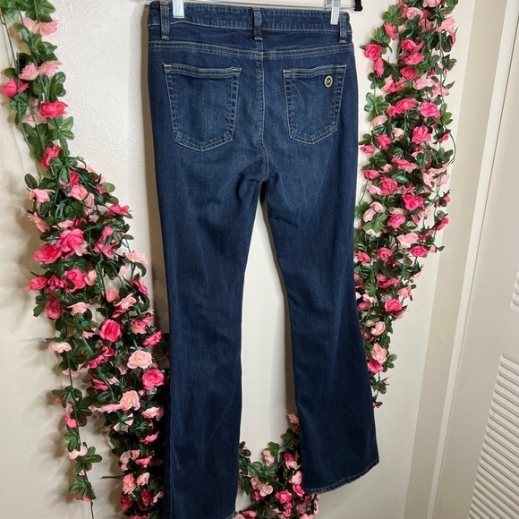 Michael Kors Dark Wash Bootcut Jeans Womens 6S Casual Outdoor Walking Blue - Picture 3 of 8
